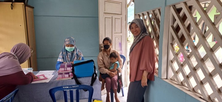 Kegiatan Kunjungan Posyandu Sri Rejeki RT. 26 di Kelurahan Sidomulyo (05/07/2024)
