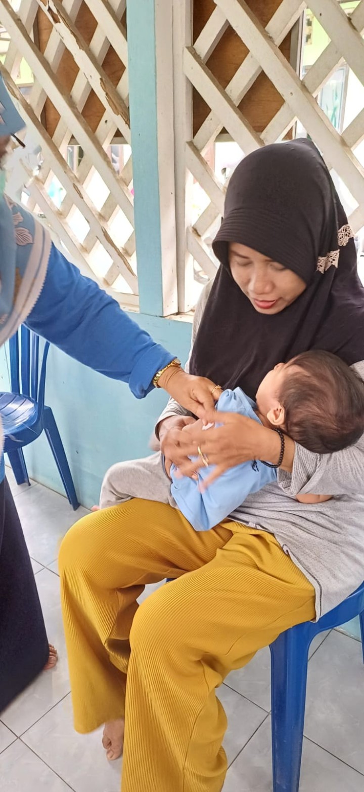 Kegiatan Kunjungan Posyandu Sri Rejeki RT. 26 di Kelurahan Sidomulyo (05/07/2024)