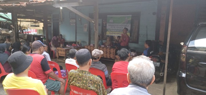 Kegiatan Sosialisasi APAR RT. 02 dan RT. 08 Kelurahan Sidomulyo (06/07/2024)