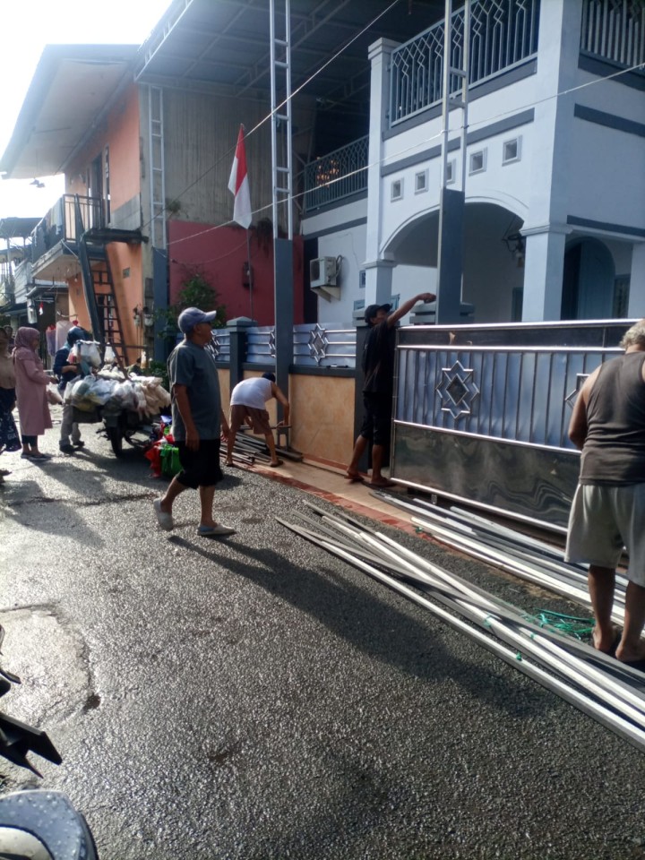 Kegiatan Monitoring Kerja Bakti di RT. 9, 11 dan 12 Kelurahan Sidomulyo (01/02/2024)