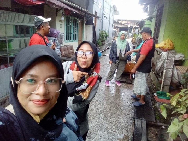 Kegiatan Monitoring Kerja Bakti di RT. 9, 11 dan 12 Kelurahan Sidomulyo (01/02/2024)