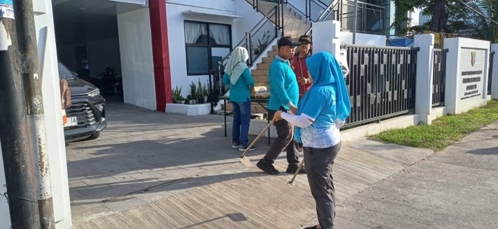 Kegiatan Kerja Bakti Serentak Dalam Rangka Memperingati HARI KESETIAKAWANAN SOSIAL NASIONAL (HKSN) 2024 (20/12/2024)