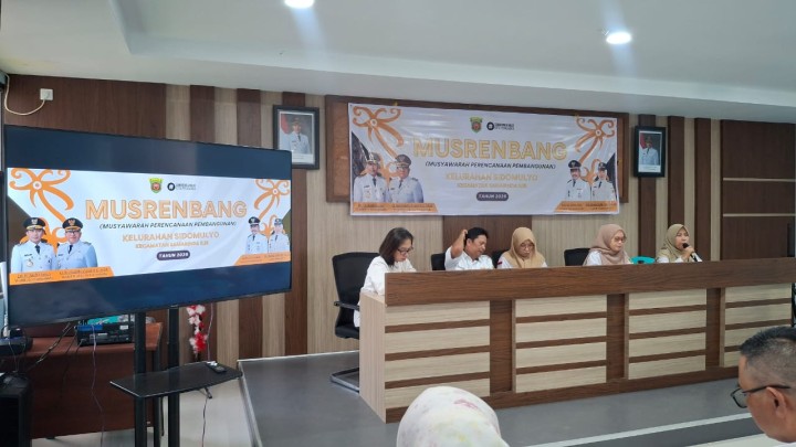Kegiatan Musrenbang dan Rembuk Stunting Kelurahan Sidomulyo (14/01/2026)