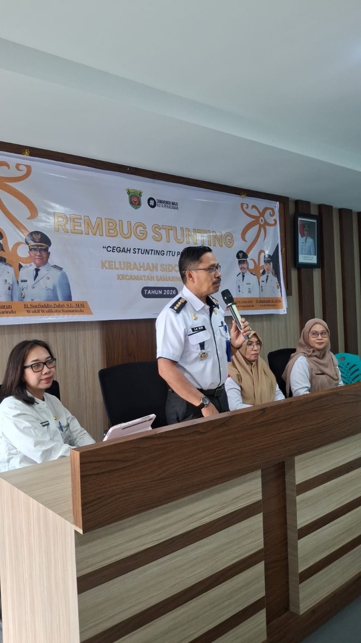 Kegiatan Musrenbang dan Rembuk Stunting Kelurahan Sidomulyo (14/01/2026)