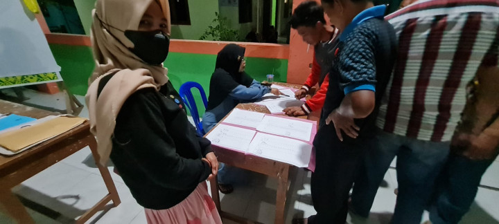 Pemilihan Ketua LPM Kelurahan Simpang Pasir