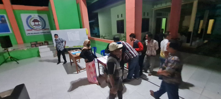 Pemilihan Ketua LPM Kelurahan Simpang Pasir