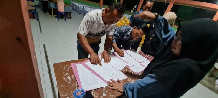 Pemilihan Ketua LPM Kelurahan Simpang Pasir