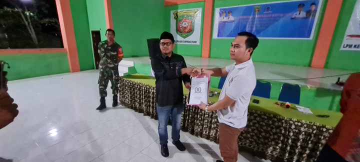 Pemilihan Ketua LPM Kelurahan Simpang Pasir