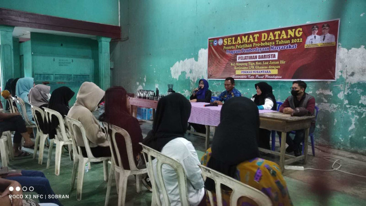 Pelatihan Barista POKMAS NUSANTARA