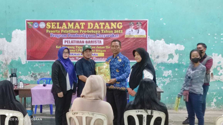 Pelatihan Barista POKMAS NUSANTARA