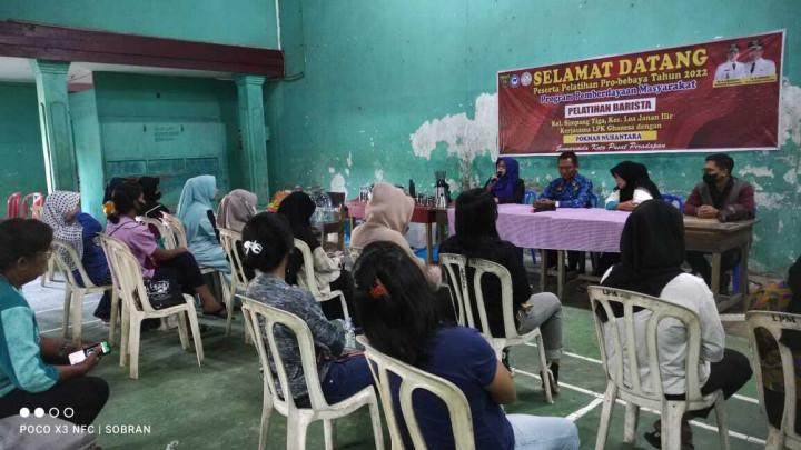 Pelatihan Barista POKMAS NUSANTARA
