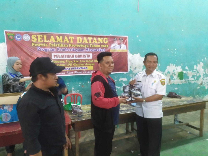 Pelatihan Barista POKMAS NUSANTARA