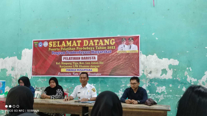 Pelatihan Barista POKMAS NUSANTARA