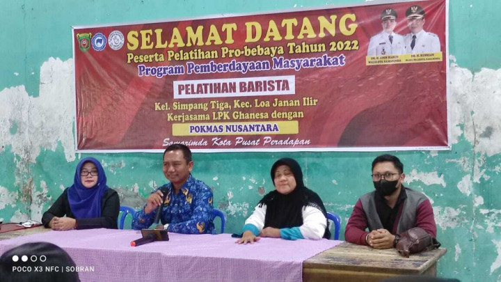 Pelatihan Barista POKMAS NUSANTARA