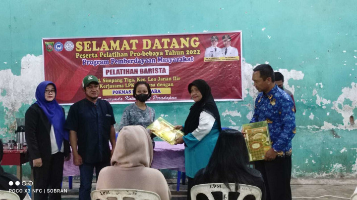 Pelatihan Barista POKMAS NUSANTARA