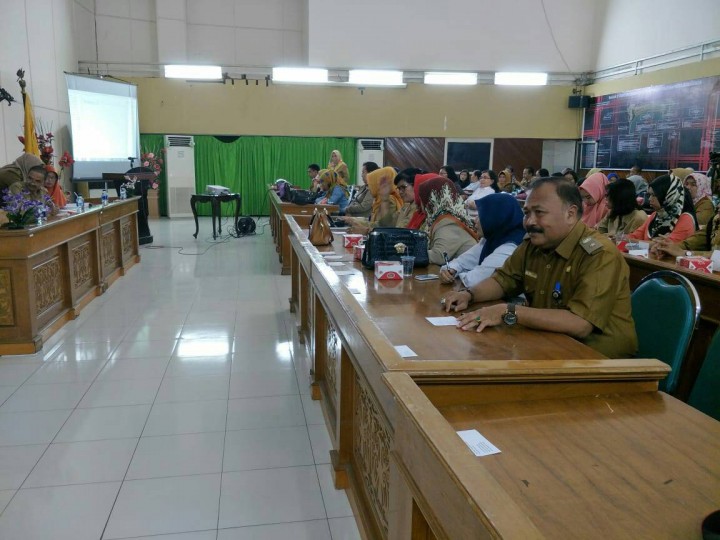 Menghadiri Acara Pemasyarakatan Perpustakaan dan Minat Baca Kerjasama Dinas Perpustakaan dan Kearsipan