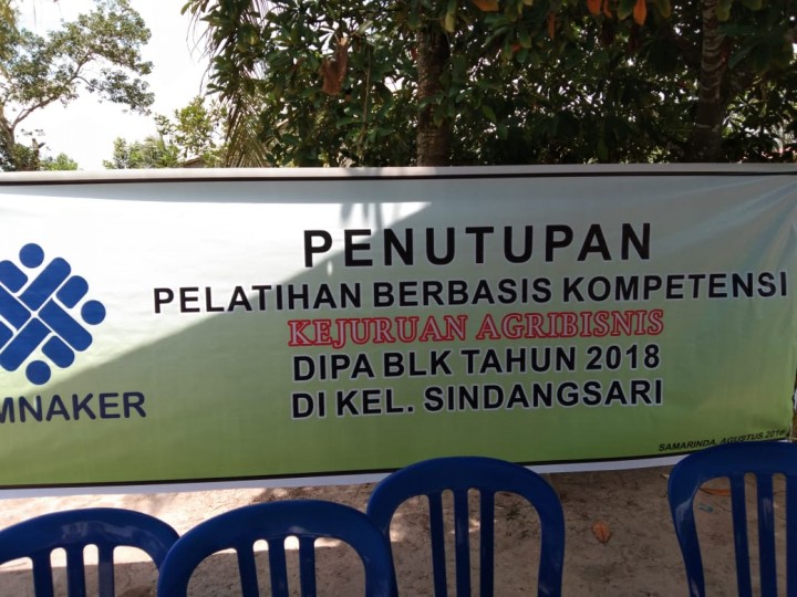 Penutupan Pelatihan Berbasis Kompetensi Kejuruan & Gribisnis Dipa (BLK) Tahun 2018