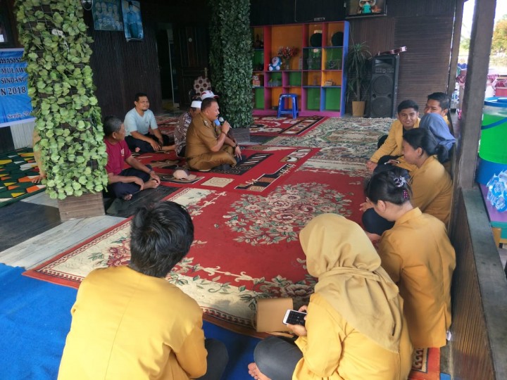 Pelepasan Mahasiswa KKN Universitas Mulawarman (UNMUL) ke 44 di kel.sindang sari