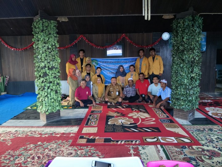 Pelepasan Mahasiswa KKN Universitas Mulawarman (UNMUL) ke 44 di kel.sindang sari