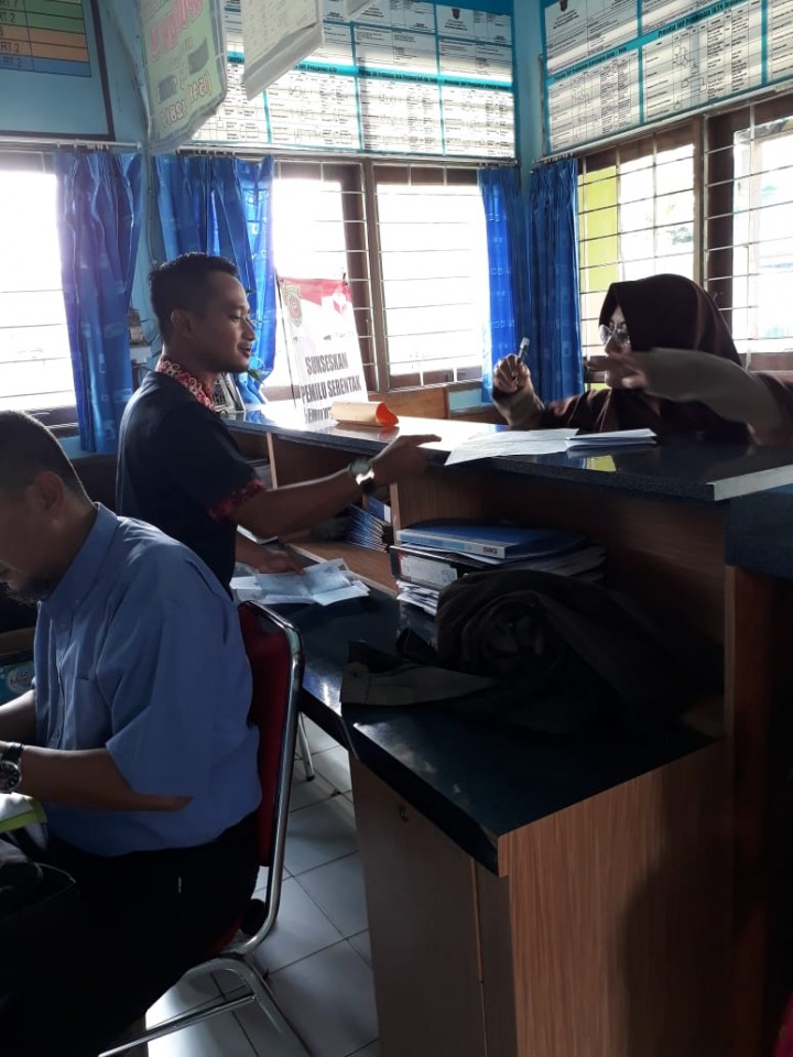 Penyerahan dan pelayanan paten (SOP) Standar Operasional Prosedur di Kelurahan Sindang Sari