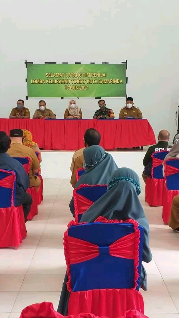 Penilaian Lomba Kelurahan Tingkat Kota