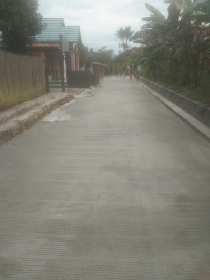 Peninjauan Semenisasi Jalan Dahlia RT.09 Kelurahan Sindang Sari