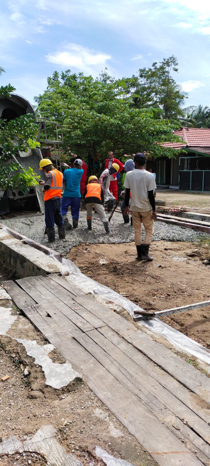 Monitoring Semenisasi Pengecoran Jalan Pasundan Gg.Mawar