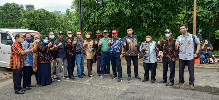 Apel Pelepasan Relawan Palang Merah Indonesia Kota Samarinda.Dalam Rangka Program Kampaye Campak Rubela