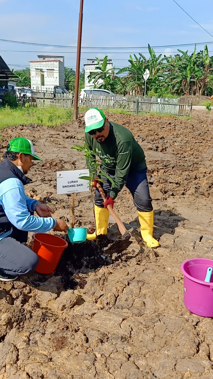 Kegiatan Penanaman Pohon dalam Rangka ROAD TO HARI LINGKUNGAN HIDUP TAHUN 2022.