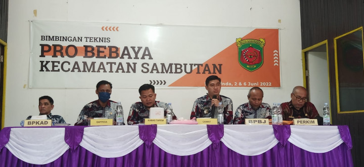 Bimtek PROBEBAYA Kecamatan Sambutan