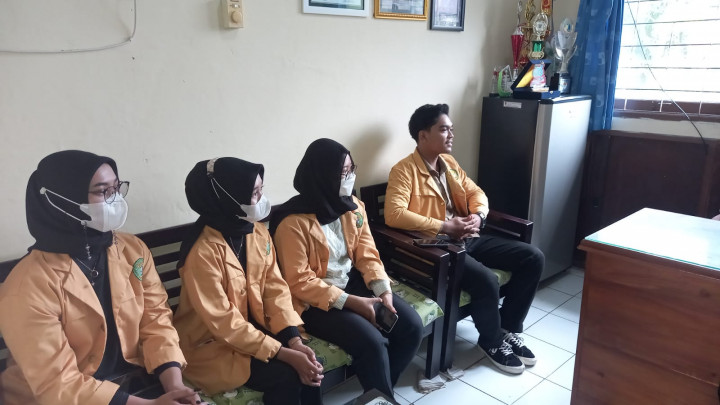 Penerimaan Program Lapangan mahasiswa KKN Universitas Mulawarman Kota Samarinda