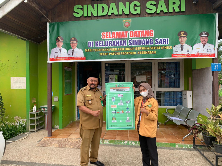 Serah terima Struktur pelayanan masyarakat Kelurahan Sindang Sari