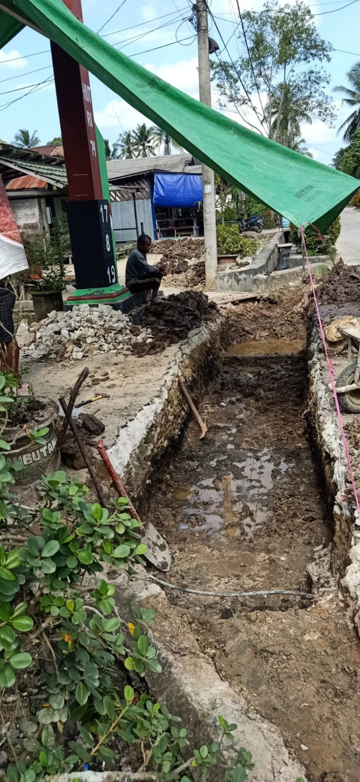 Monitoring Probebaya Sarana Prasarana pengurukan dan perbaikan Gorong-gorong