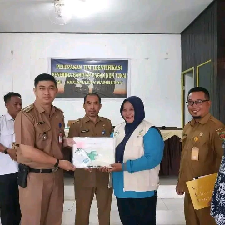 Pelepasan Tim Indentifikasi Penerima Bantuan Pangan Non Tunai