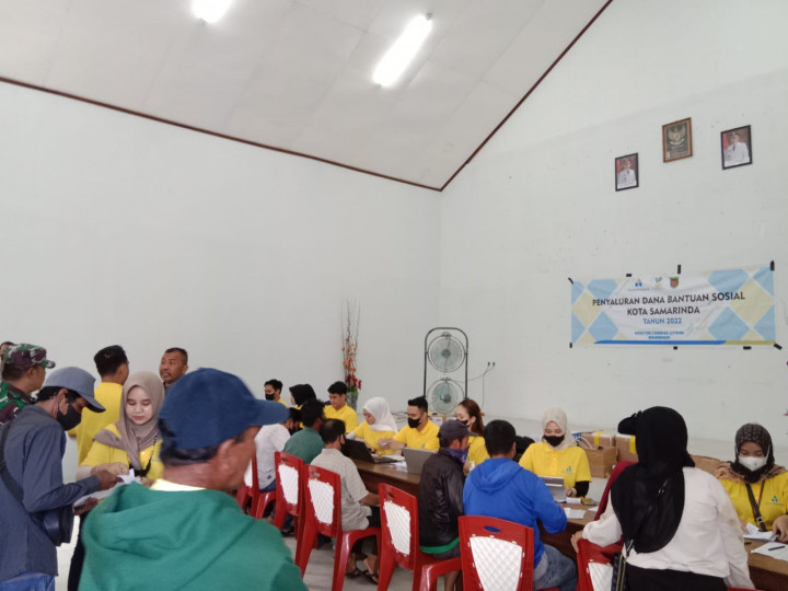 Penyaluran Dana Bantuan Sosial Kota Samarinda