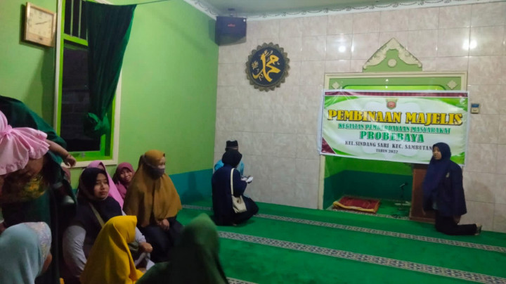 PEMBINAAN MAJELIS PROGRAM PROBEBAYA