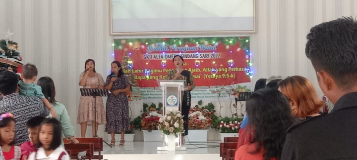 Monitoring Kegiatan Pengamanan Ibadah Natal di Gereja Alfa Omega