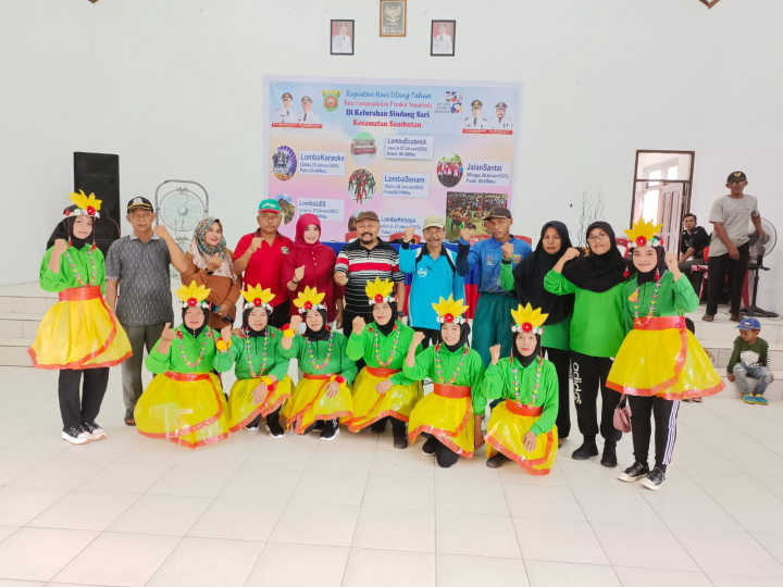 Lomba Senam Kreasi Antar RT Kelurahan