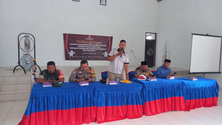 (Pantarlih) Pelantikan Petugas Pemutakhiran Data Pemilih Tahun 2023