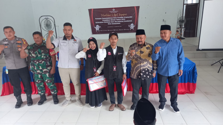 (Pantarlih) Pelantikan Petugas Pemutakhiran Data Pemilih Tahun 2023