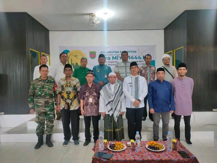 Peringatan Isra Mi'raj Kecamatan Sambutan