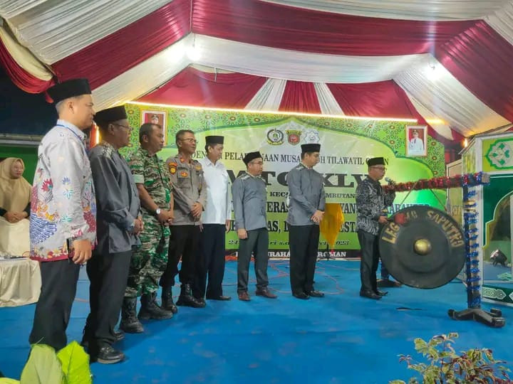 Pembukaan Musabaqah Tilawatil Qur'an (MTQ) Tingkat Kecamatan Sambutan Tahun 2023