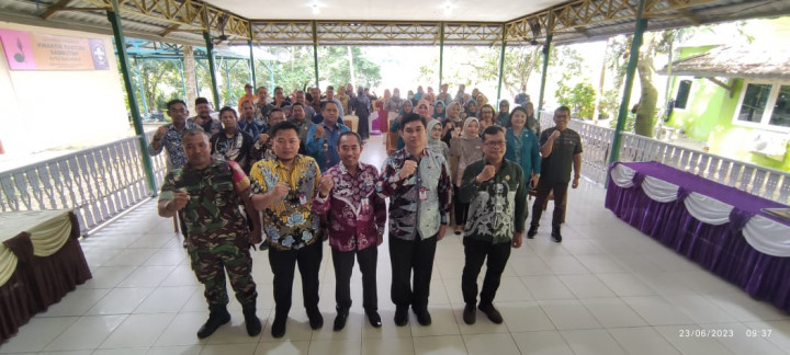 Sertijab dan Pisah Sambut Pejabat Sruktural di Lingkungan Pemerintahan Kecamatan dan Kelurahan Se-Kecamatan Sambutan