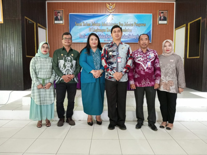Sertijab dan Pisah Sambut Pejabat Sruktural di Lingkungan Pemerintahan Kecamatan dan Kelurahan Se-Kecamatan Sambutan