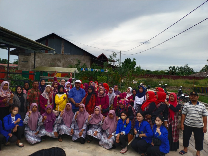 Kunjungan TP PKK dan Rombongan PKK dari Kelurahan Tani Aman