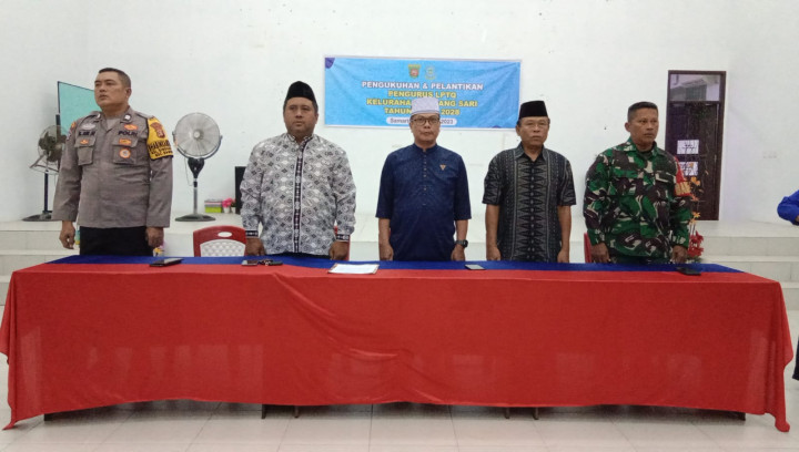Pengukuhan dan Pelantikan Pengurus LPTQ Kelurahan Sindang Sari Tahun 2023-2028