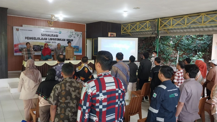 Sosialisasi  Pengolahan  Lingkungan Hidup Dari Dinas Lingkungan Hidup