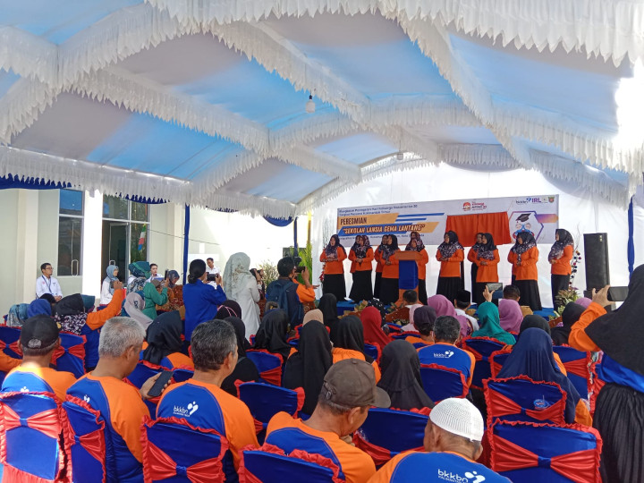 PERESMIAN SEKOLAH LANSIA GEMA LANTANG