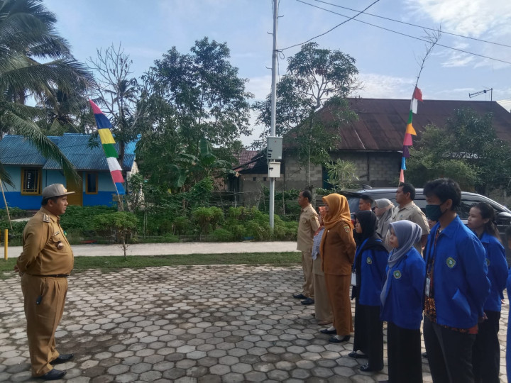 Rutinitas Apel Pegawai Kelurahan Sindang Sari