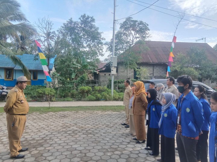 Rutinitas Apel Pegawai Kelurahan Sindang Sari
